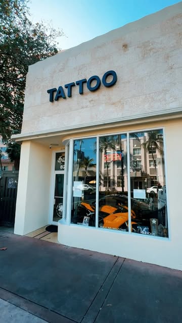 Exterior of the Chapel Tattoos studio on Washington Avenue